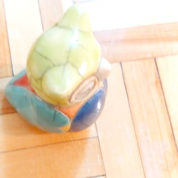 The Fenix Racu pottery ceramic owl 3" - Picture 2 of 8